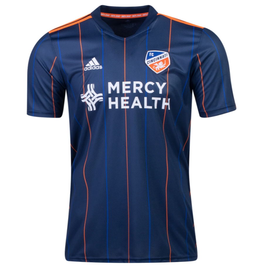 2021/22 FC Cincinnati Home Kit Soccer Jersey